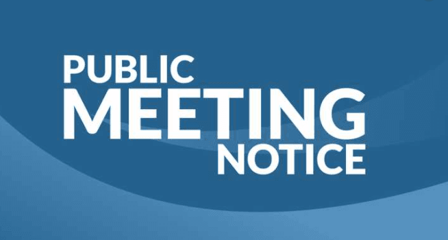 public meeting